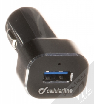 CellularLine Extreme Car Charger Kit 15W nabíječka do auta s USB výstupem a odolný USB kabel s USB Type-C konektorem černá (black) nabíječka USB výstup
