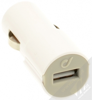 CellularLine Style&Color USB Car Charger nabíječka do auta s USB výstupem 1A bílá (white) USB konektor