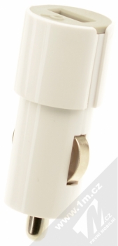 CellularLine Style&Color USB Car Charger nabíječka do auta s USB výstupem 1A bílá (white)
