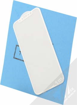 Celly 3D Glass ochranné tvrzené sklo na kompletní displej pro Apple iPhone X bílá (white)