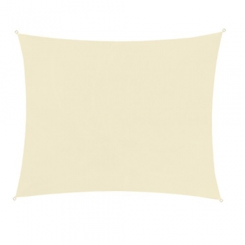 1Mcz Stínící plachta proti slunci 3 x 2m béžová (beige)