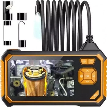 Bigstren Inskam129 Endoskop, inspekční kamera s 5m dlouhým kabelem, FullHD, IP67 černá oranžová (black orange)