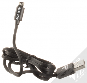 DC Comics Superman 001-7 nabíječka do sítě s USB výstupem a USB kabel s microUSB konektorem černá (black) USB kabel komplet