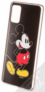 Disney Mickey Mouse 027 TPU ochranný kryt pro Samsung Galaxy A71 černá (black)