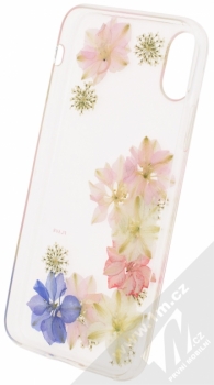 Flavr iPlate Real Flowers Grace ochranný kryt s pravými květy pro Apple iPhone X průhledná (transparent) zepředu