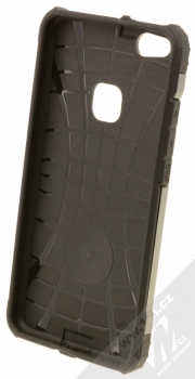 Forcell Armor odolný ochranný kryt pro Huawei P10 Lite šedá černá (gray black) zepředu