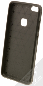 Forcell Carbon ochranný kryt pro Huawei P10 Lite černá (black) zepředu