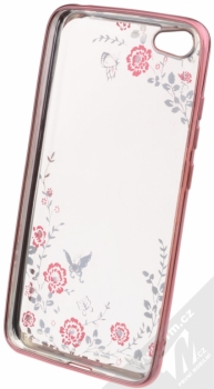 Forcell Diamond TPU ochranný kryt pro Xiaomi Redmi Note 5A růžově zlatá (rose gold) zepředu
