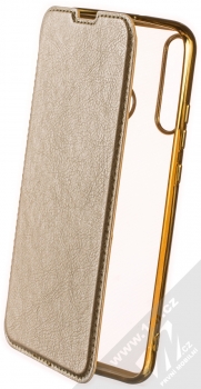 Forcell Electro Book flipové pouzdro pro Huawei P40 Lite E zlatá (gold)