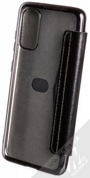 Forcell Electro Book flipové pouzdro pro Samsung Galaxy S20 černá (black) zezadu