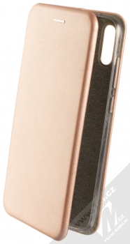 Forcell Elegance Book flipové pouzdro pro Huawei Y7 (2019) růžově zlatá (rose gold)