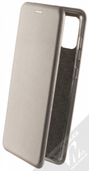 Forcell Elegance Book flipové pouzdro pro Samsung Galaxy A71 kovově šedá (steel)