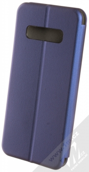 Forcell Elegance Book flipové pouzdro pro Samsung Galaxy S10 Plus tmavě modrá (dark blue) zezadu