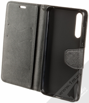 Forcell Fancy Book flipové pouzdro pro Huawei P20 Pro černá (black) otevřené