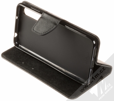 Forcell Fancy Book flipové pouzdro pro Huawei P20 Pro černá (black) stojánek