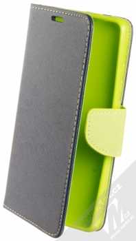Forcell Fancy Book flipové pouzdro pro Nokia 2.1 modrá limetkově zelená (blue lime)