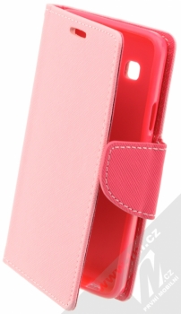 Forcell Fancy Book flipové pouzdro pro Samsung Galaxy A3 růžová (pink)