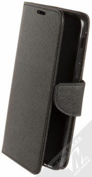 Forcell Fancy Book flipové pouzdro pro Samsung Galaxy A6 Plus (2018) černá (black)