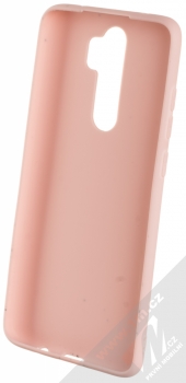 Forcell Jelly Matt Case TPU ochranný silikonový kryt pro Xiaomi Redmi Note 8 Pro světle růžová (powder pink) zepředu
