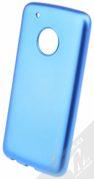 Goospery i-Jelly Case TPU ochranný kryt pro Moto G5 Plus tmavě modrá (metal dark blue)