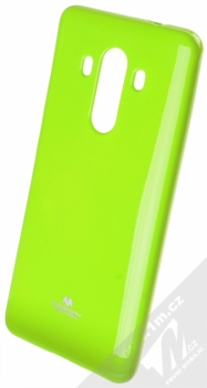 Goospery Jelly Case TPU ochranný silikonový kryt pro Huawei Mate 10 Pro limetkově zelená (lime green)