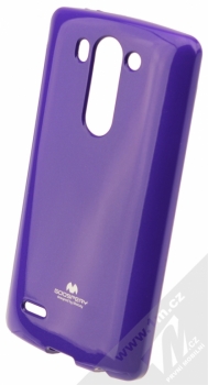 Goospery Jelly Case TPU ochranný silikonový kryt pro LG G3s fialová (purple)