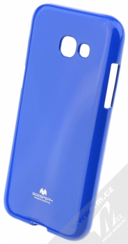 Goospery Jelly Case TPU ochranný silikonový kryt pro Samsung Galaxy A5 (2017) tmavě modrá (dark blue)
