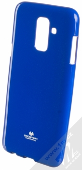 Goospery Jelly Case TPU ochranný silikonový kryt pro Samsung Galaxy A6 Plus (2018) tmavě modrá (dark blue)