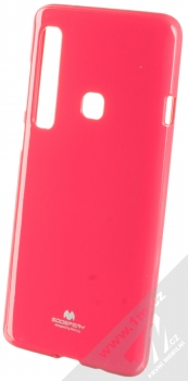 Goospery Jelly Case TPU ochranný silikonový kryt pro Samsung Galaxy A9 (2018) sytě růžová (hot pink)