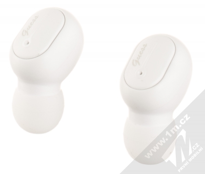 Guess TWS T30 Bluetooth Earbuds módní stereo sluchátka (GUTWST30WH) bílá (white)