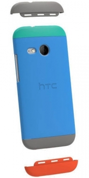 HTC HC C971 Double Dip originální ochranný kryt pro HTC One Mini 2 modro zelená (blue green)
