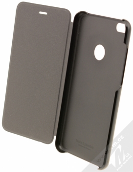 Huawei Flip Cover originální flipové pouzdro pro Huawei P9 Lite (2017) černá (black) otevřené