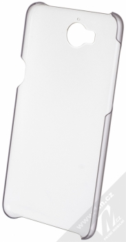 Huawei Protective originální ochranný kryt pro Huawei Y5 (2017), Y6 (2017) šedá průhledná (transparent gray) zepředu