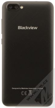 iGET BLACKVIEW GA7 černá (chocolate black) zezadu
