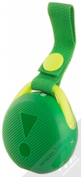 JBL JR POP voděodolný Bluetooth reproduktor zelená (green) zezadu