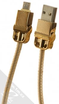 Joyroom S-M336 Jess USB kabel s microUSB konektorem zlatá (gold)