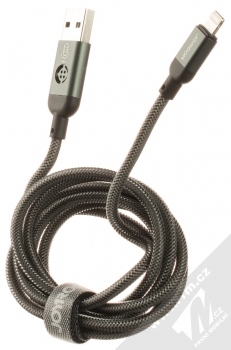 Joyroom Voice Control LED Light USB kabel s Apple Lightning konektorem (S-1230N16AL) šedá (grey) komplet