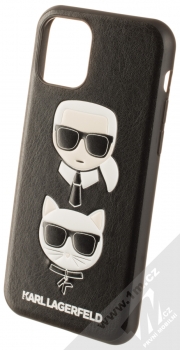 Karl Lagerfeld Karl and Choupette ochranný kryt s motivem pro Apple iPhone 11 Pro (KLHCN58KICKC) černá (black)