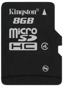 Kingston microSDHC 8GB paměťová karta paměťová karta