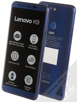 Lenovo K9 modrá (blue)