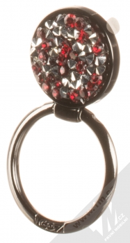 LGD Ring Bracket Diamond držák na prst červená (red) rozevřené zezadu
