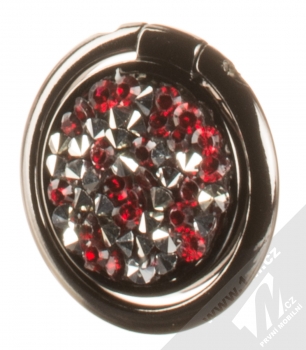 LGD Ring Bracket Diamond držák na prst červená (red)