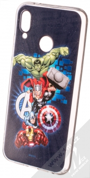 Marvel Avengers 001 TPU ochranný silikonový kryt s motivem pro Huawei P20 Lite tmavě modrá (dark blue)