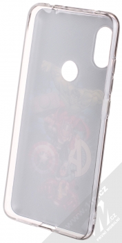 Marvel Avengers 001 TPU ochranný silikonový kryt s motivem pro Xiaomi Redmi Note 6 Pro tmavě modrá (dark blue) zepředu