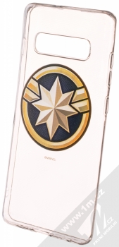 Marvel Kapitánka Marvel 016 TPU ochranný silikonový kryt s motivem pro Samsung Galaxy S10 Plus průhledná (transparent)