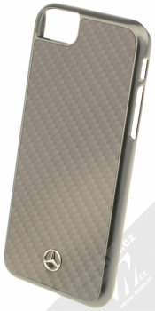 Mercedes Real Carbon Hard Case ochranný kryt pro Apple iPhone 7 (MEHCP7RCABK) černá (black)