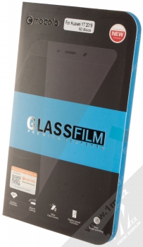 Mocolo Premium 5D Tempered Glass ochranné tvrzené sklo na kompletní displej pro Huawei Y7 (2019) černá (black) krabička