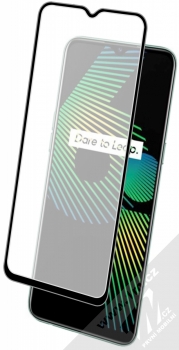 Mocolo Premium 5D Tempered Glass ochranné tvrzené sklo na kompletní displej pro Realme 6i černá (black) s telefonem