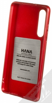 Molan Cano Jelly Case TPU ochranný kryt pro Huawei P30 červená (red) zepředu