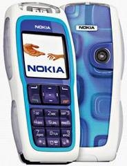 Nokia 3220 white blue